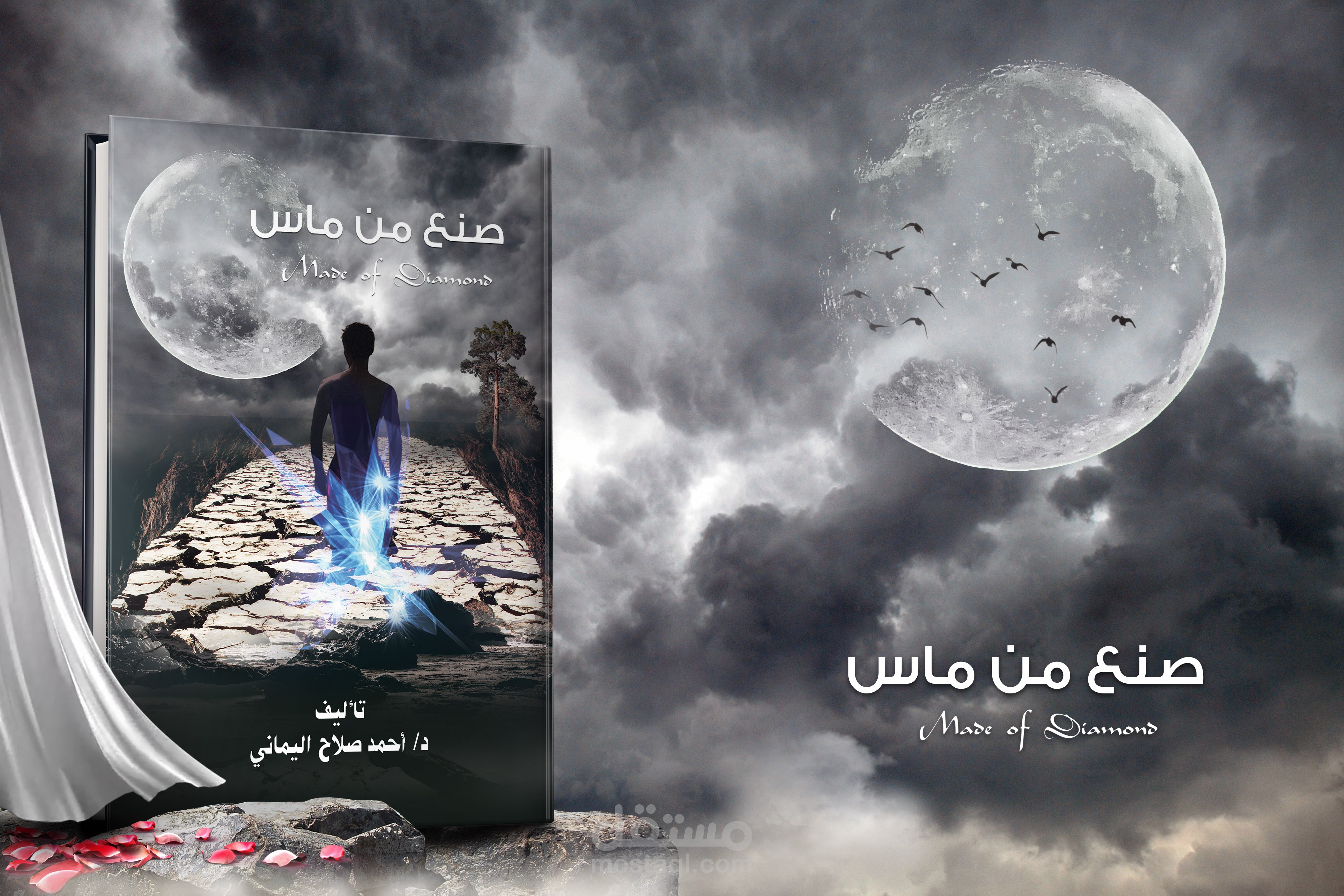 تصميم غلاف كتاب / Cover book