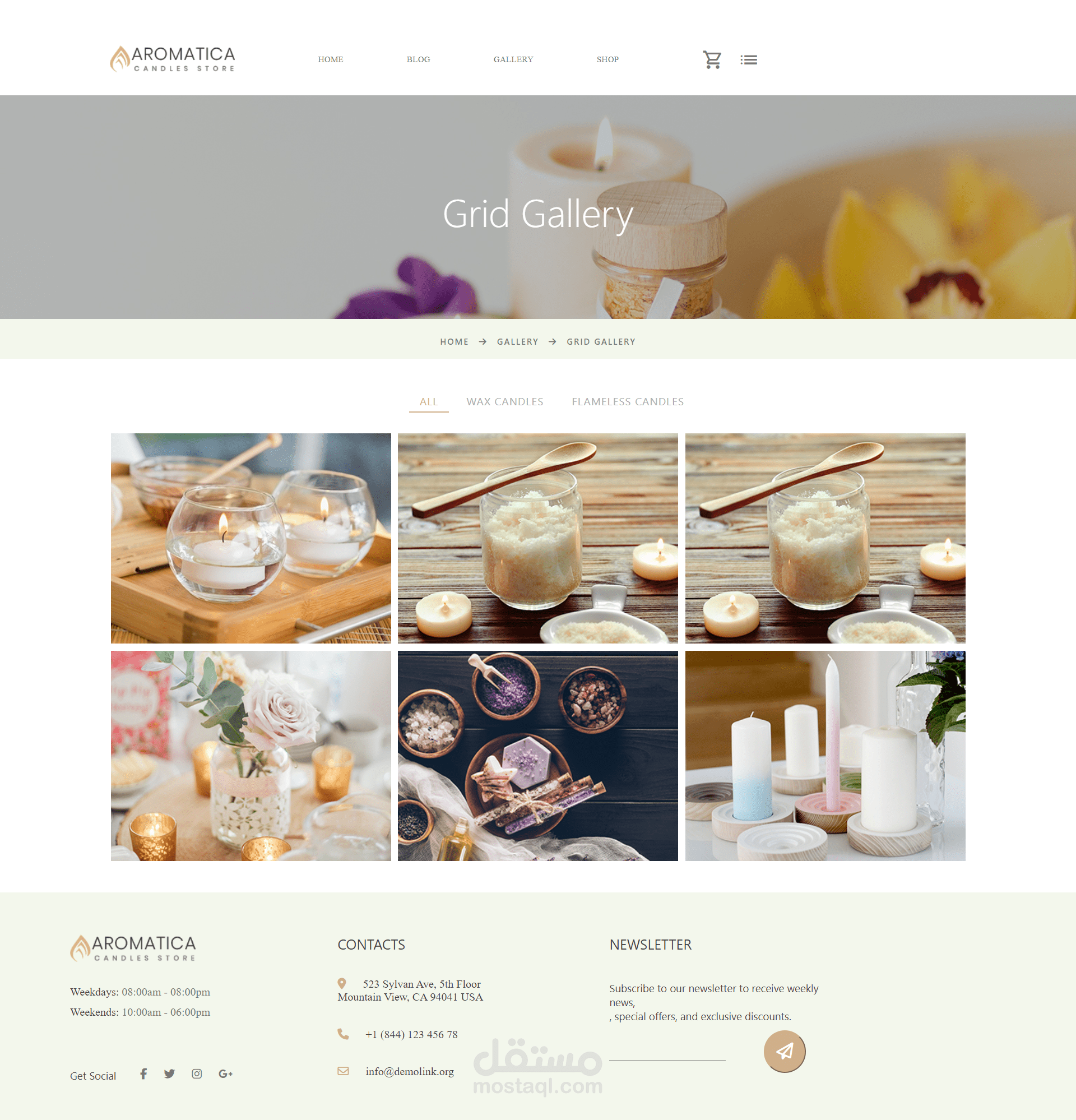 candle shop