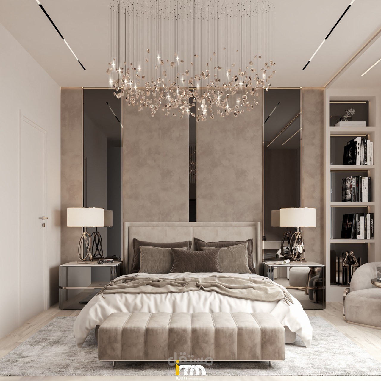 luxury master bedroom
