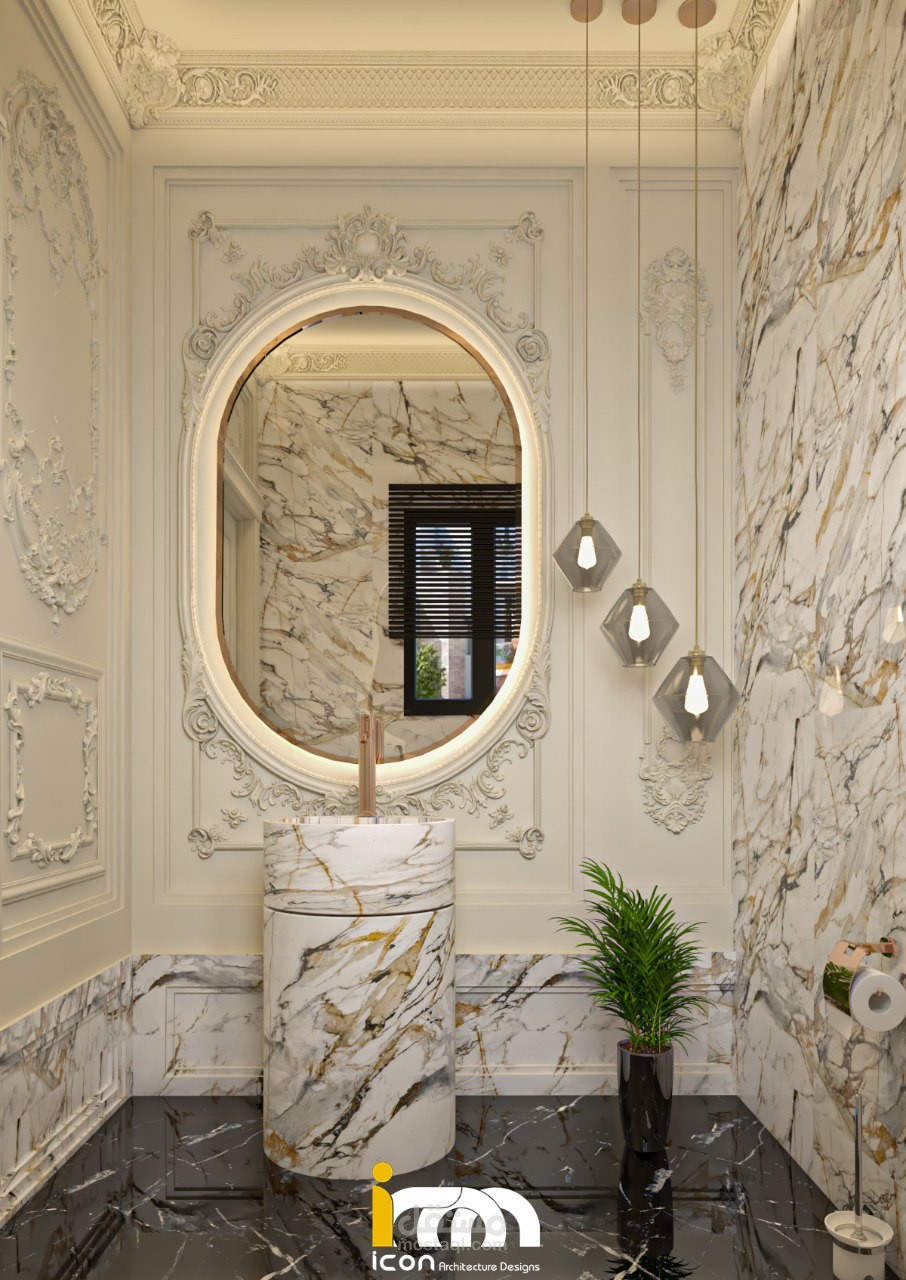 classic guest bathroom