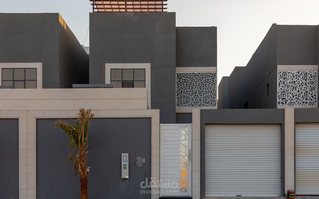 تصميمات وجهات فلل على الطبيعة