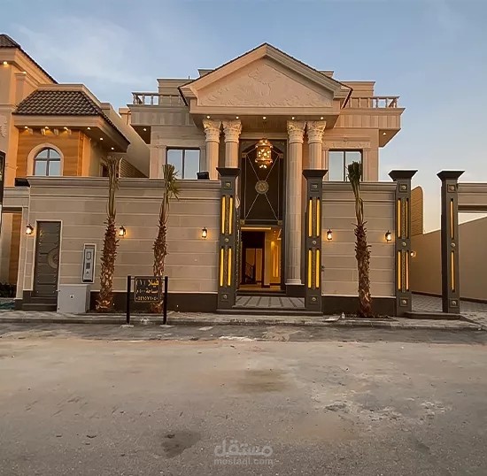 صوره لتصميم فله على الطبيعة بعد الانتهاء