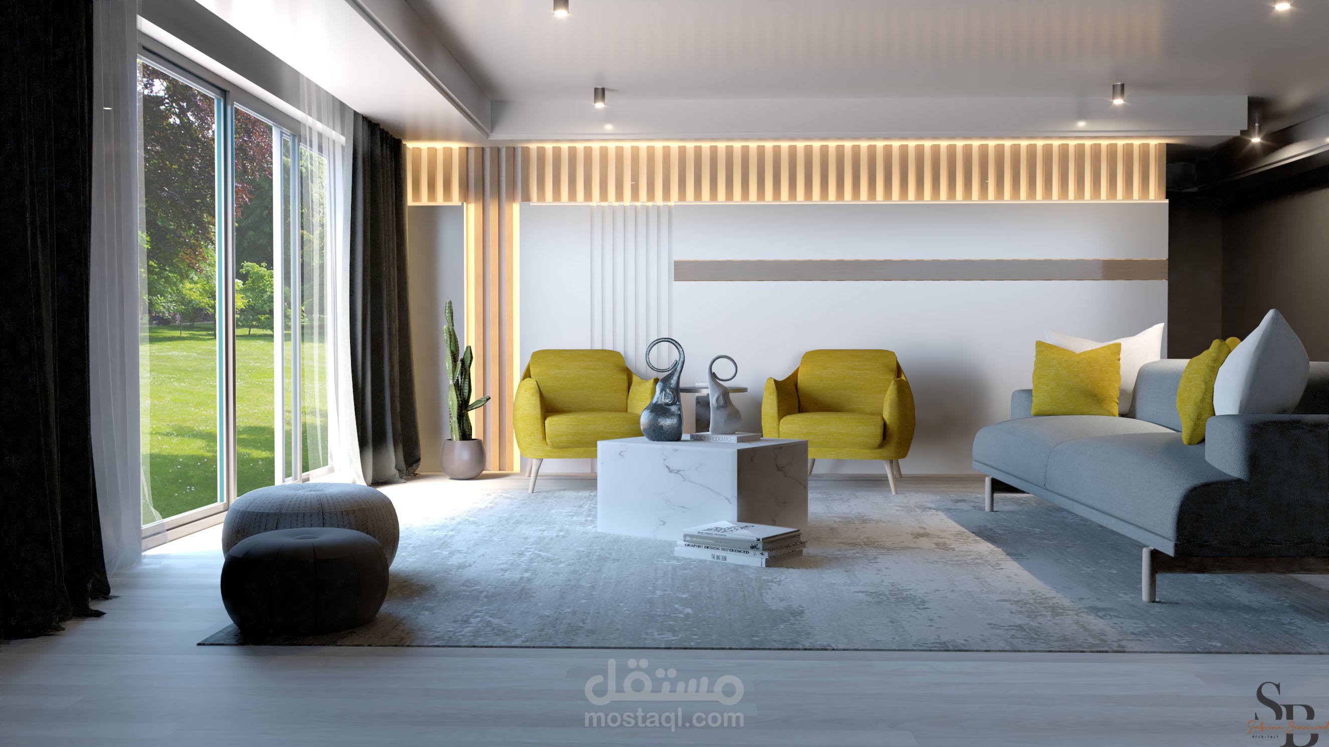 تصميم ديكور مجلس