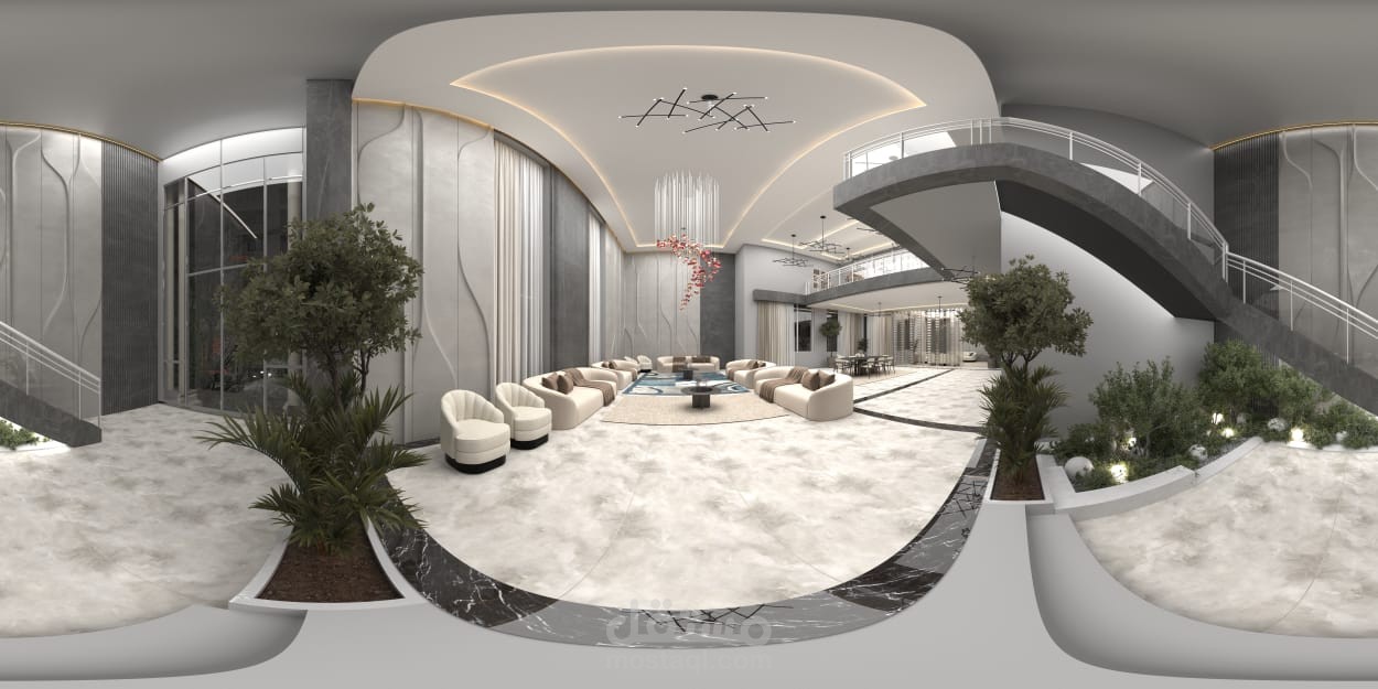 تصميم داخلي لفيلا