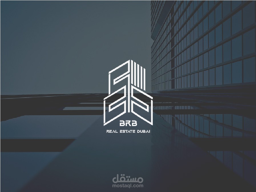 تصميم هوية بصرية لشركة مقاولات عامة