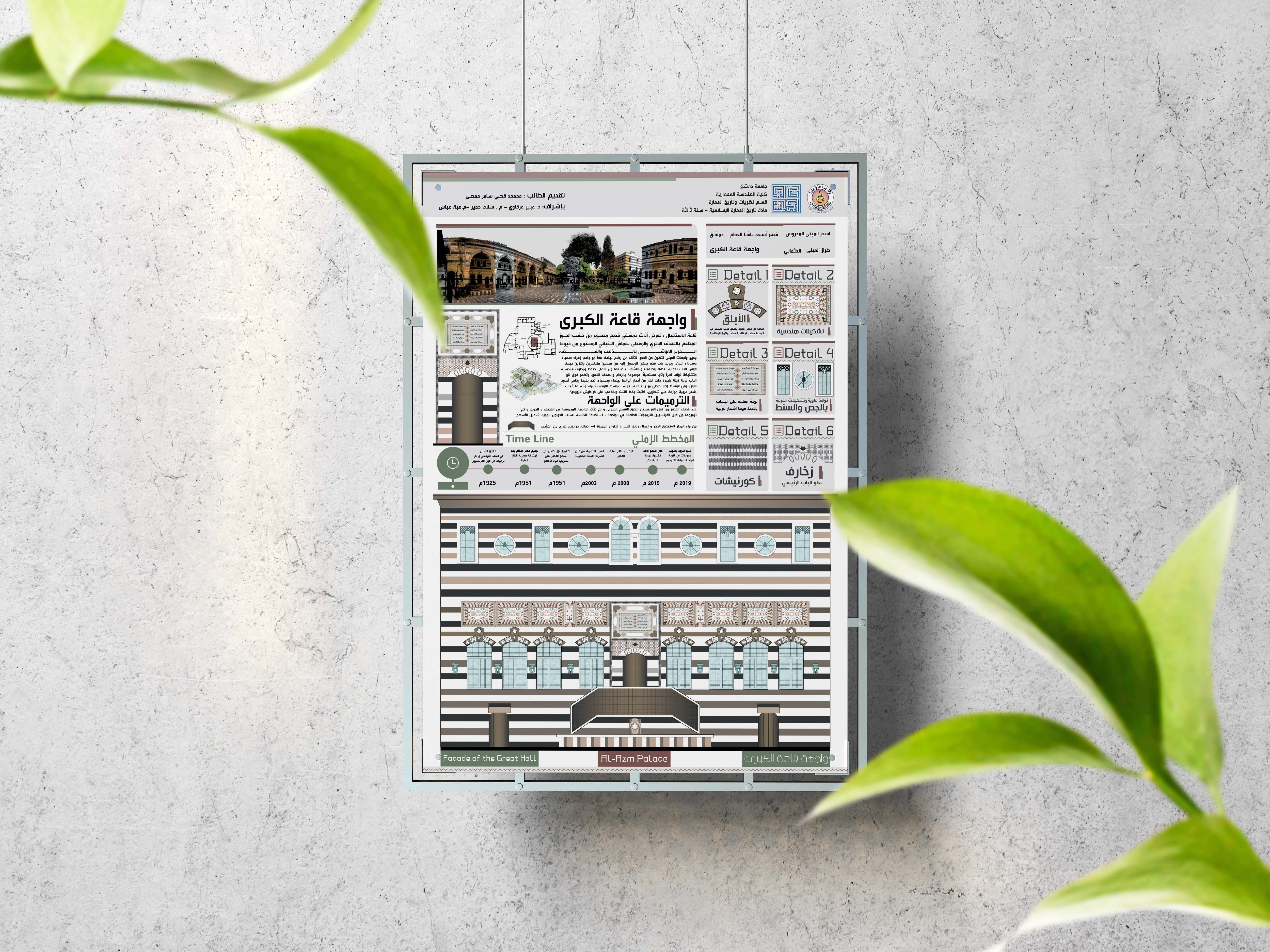 تنسيق بوسترات معمارية