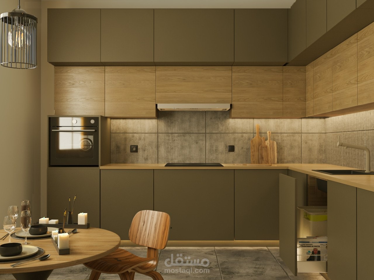 تصميم مطبخ