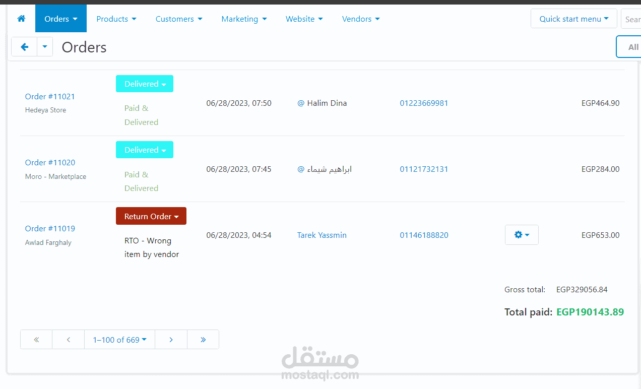 رفع المبيعات لموقع تجاره الكترونية متخصص في منتجات الاطفال