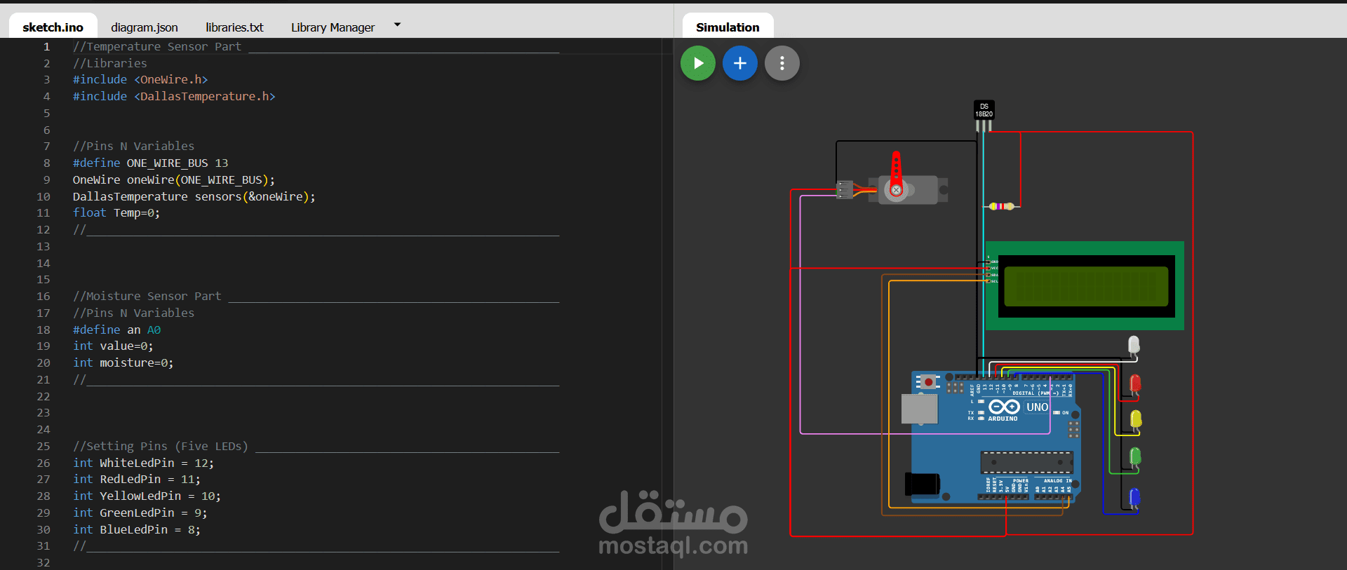Smart Farning Solution For green Pepper (Remotely - Simulation)