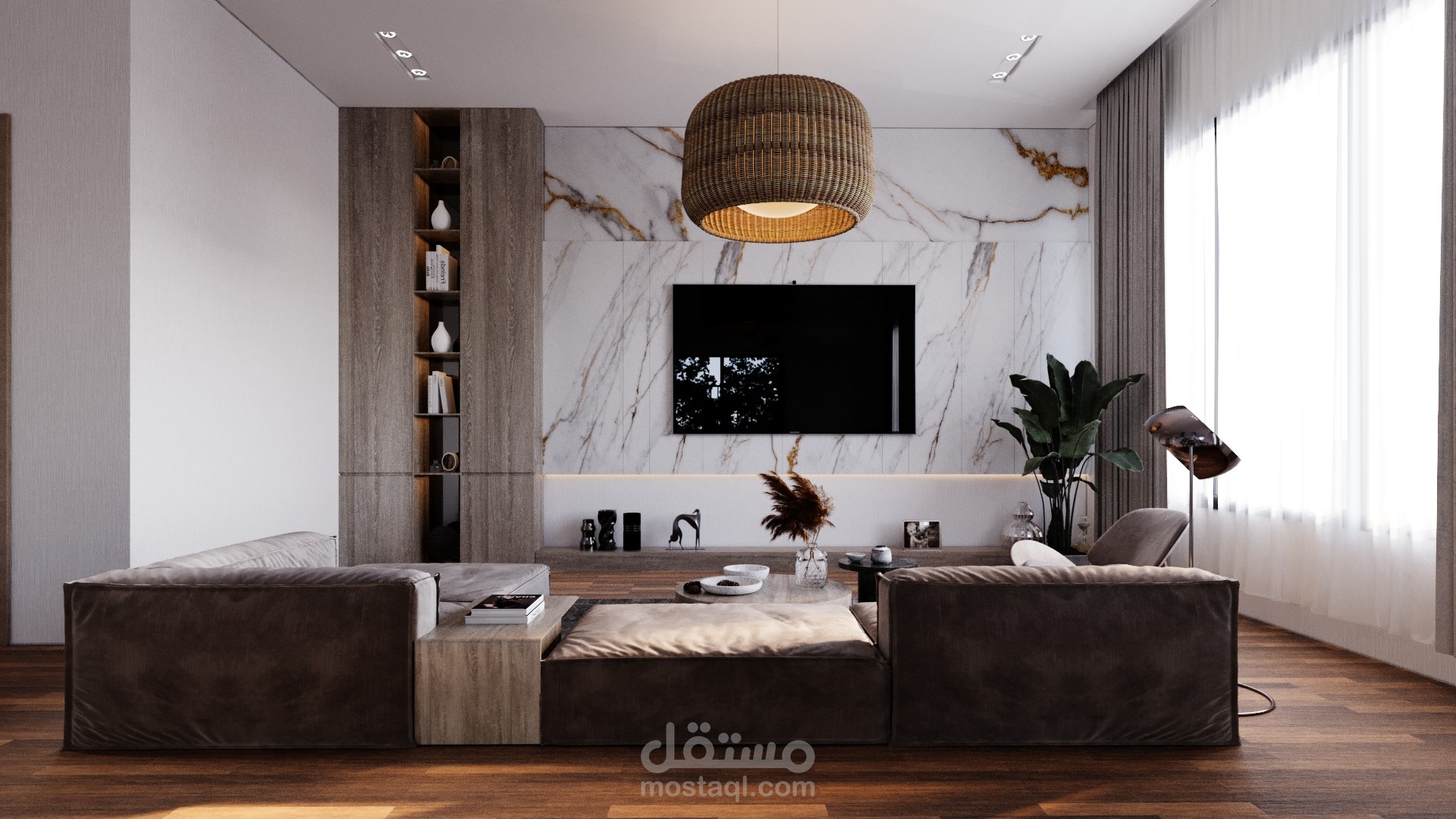 Minimalist Modern Studio Apartment  _ Lattakia / Syria