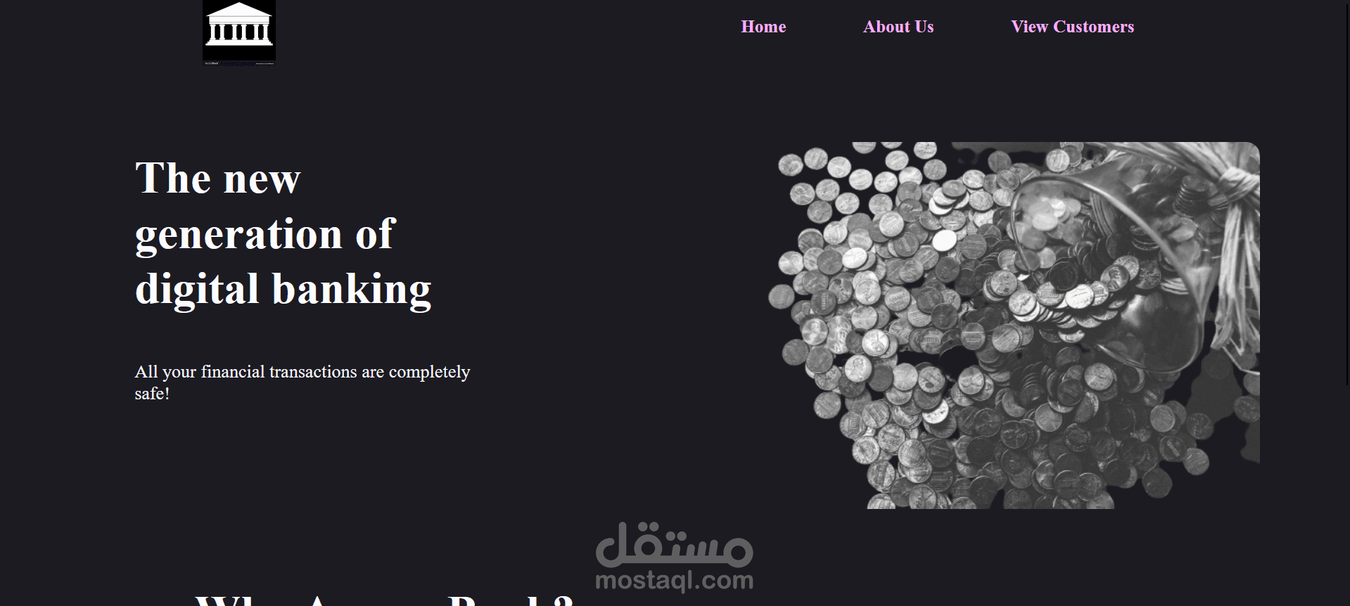 Web Design for Banking