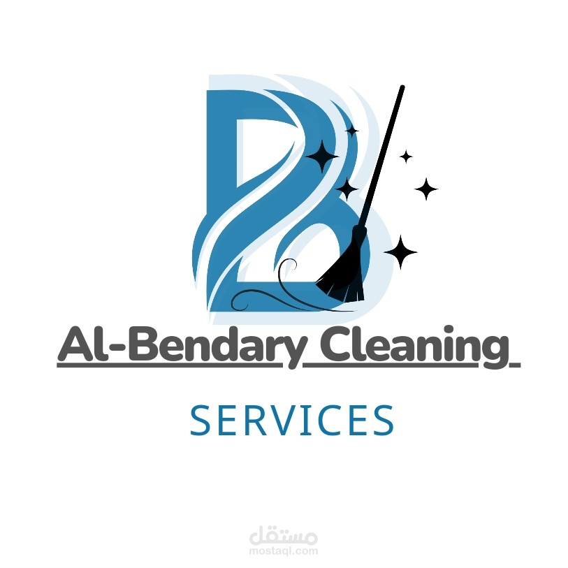 Logo لشركة نظافه