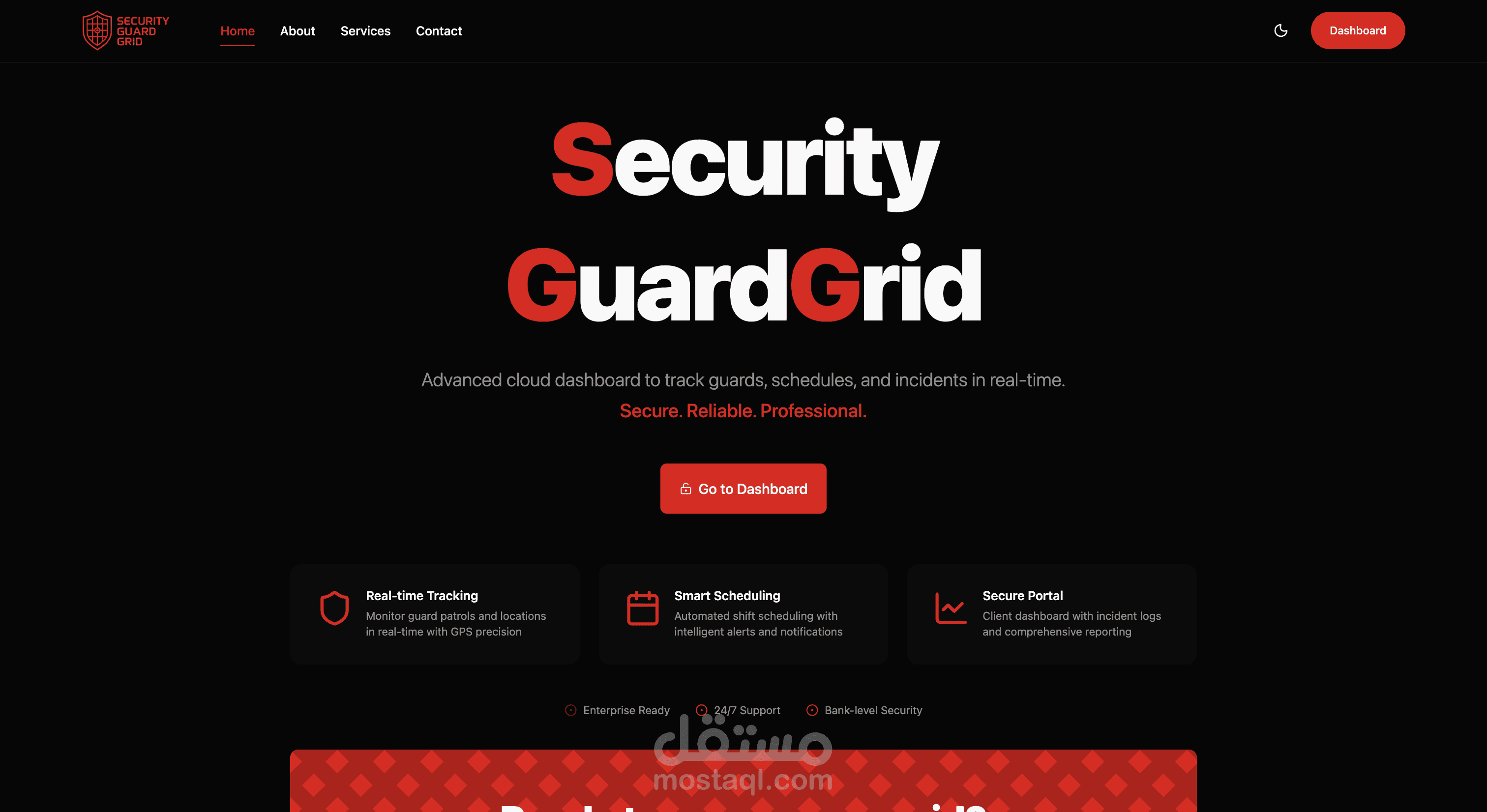 Security Guard Grid (advanced scheduling SaaS)