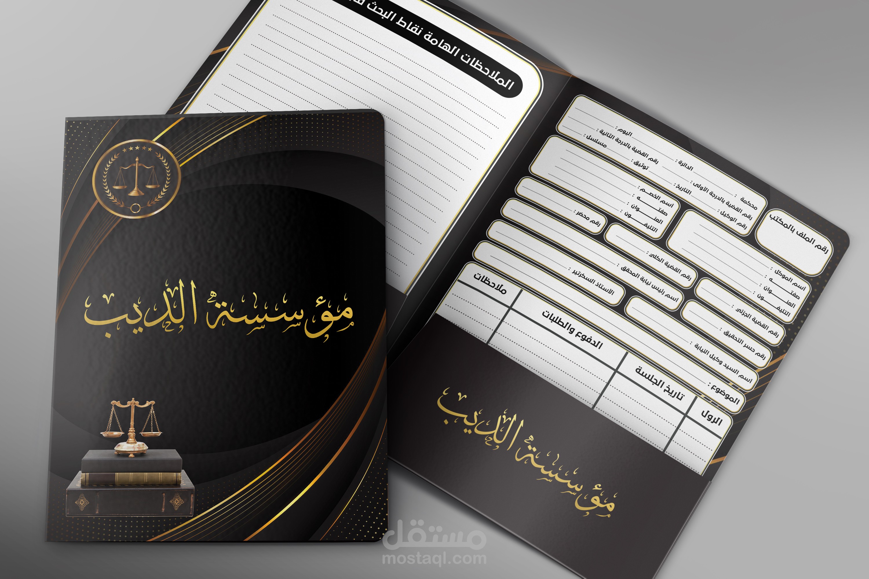 فولدر محامي ( مؤسسة الديب )