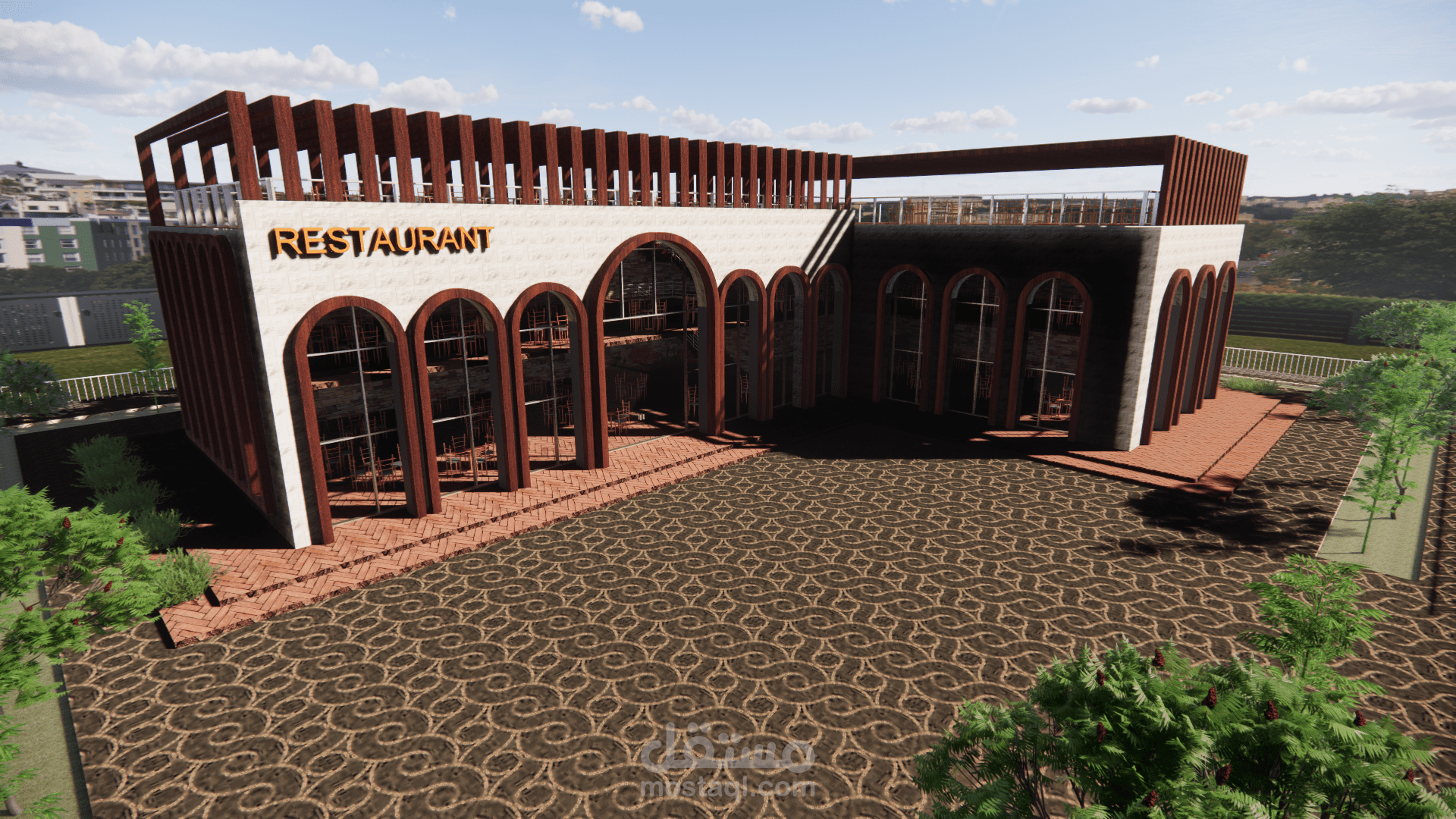 restaurant building