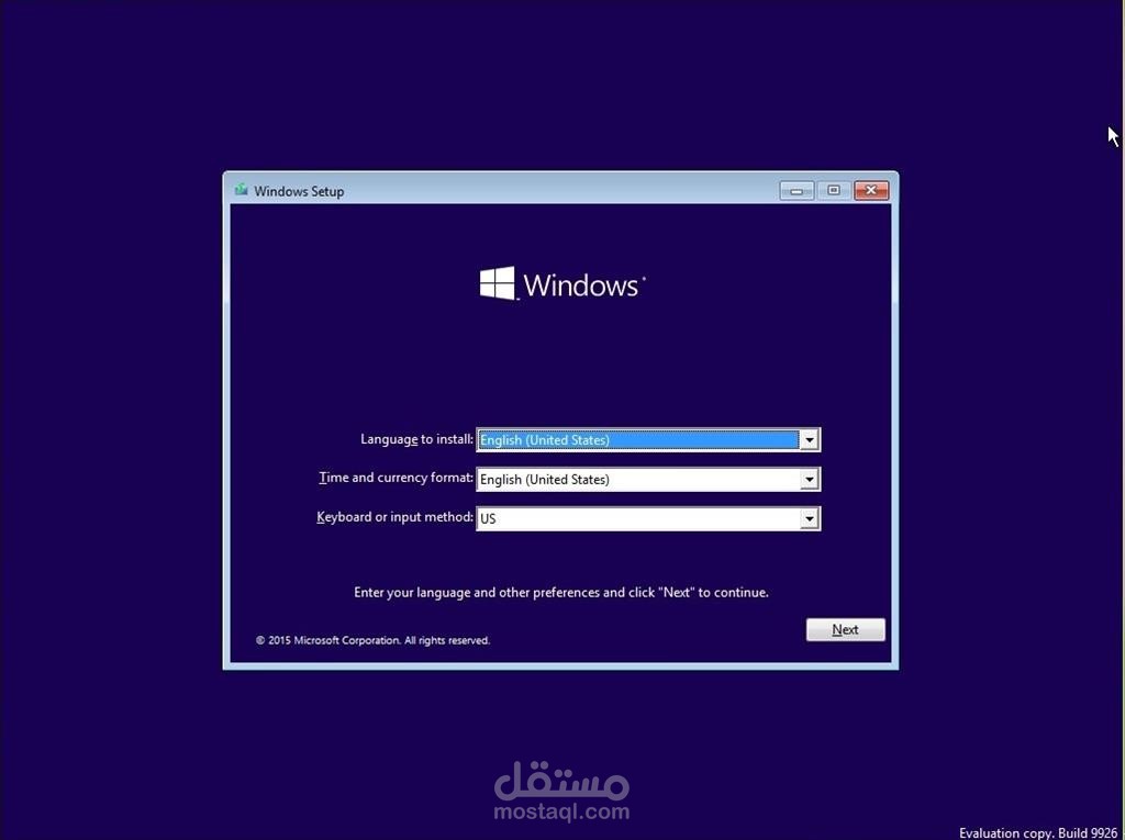 تنصيب نسخ Windows وتعريفاتها + حل مشاكل Windows Startup