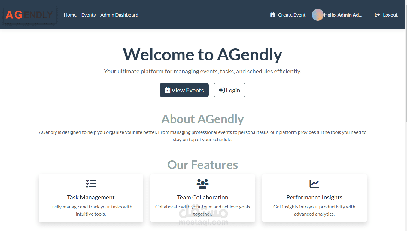 Event Management Platform