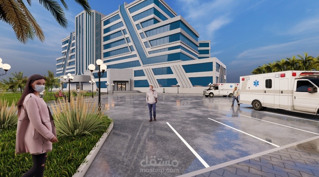 مشروع مستشفى سعة ٤٠٠ سرير