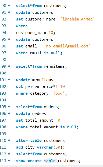 النظام المتكامل لإدارة وتحليل بيانات المطاعم (Advanced SQL Analysis)