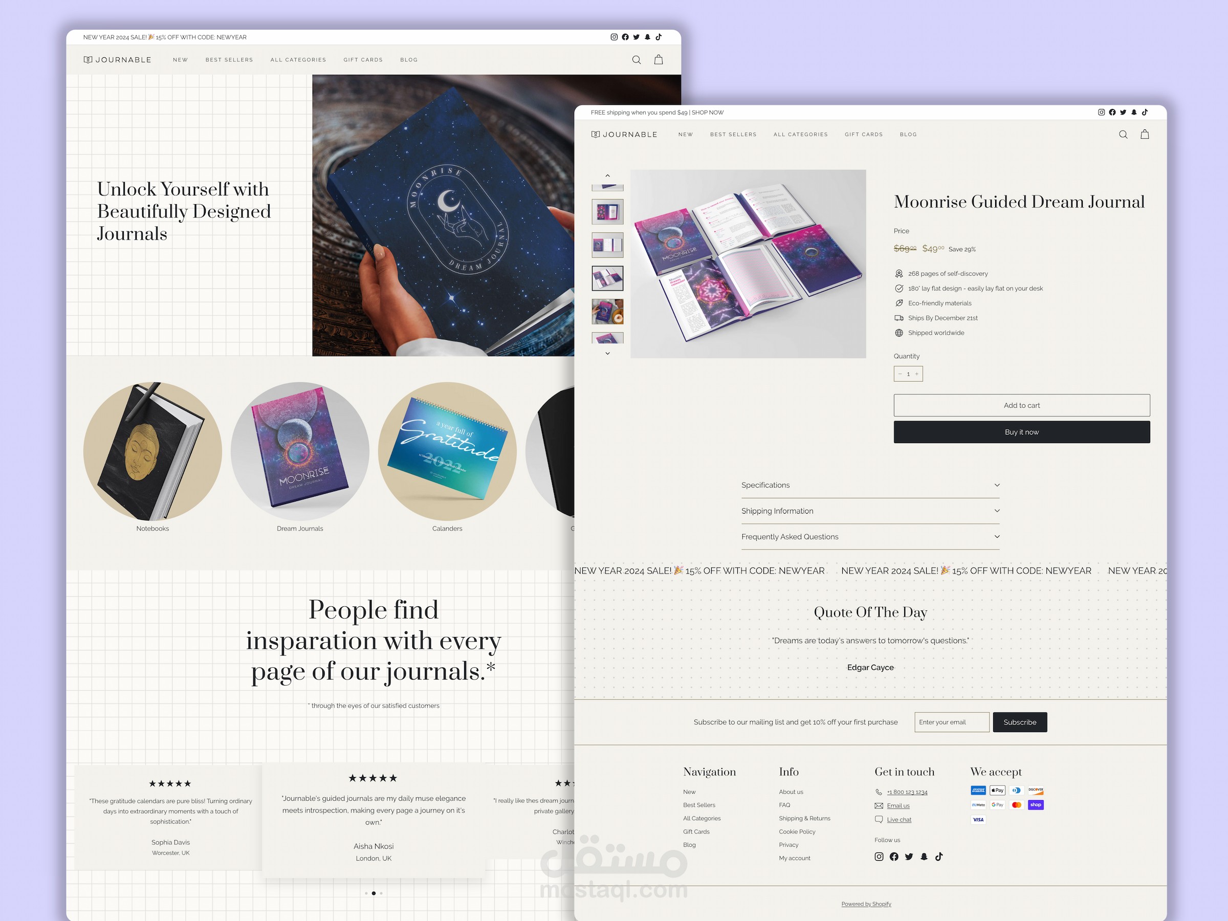 تحويل وإعادة تصميم متجر إلكتروني من منصة ووكومرس WooCommerce إلى منصة شوبيفاي.