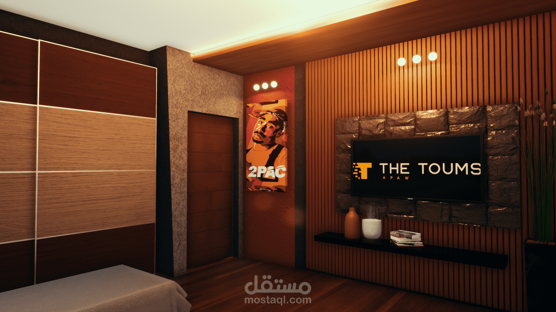 غرف نوم عزاب