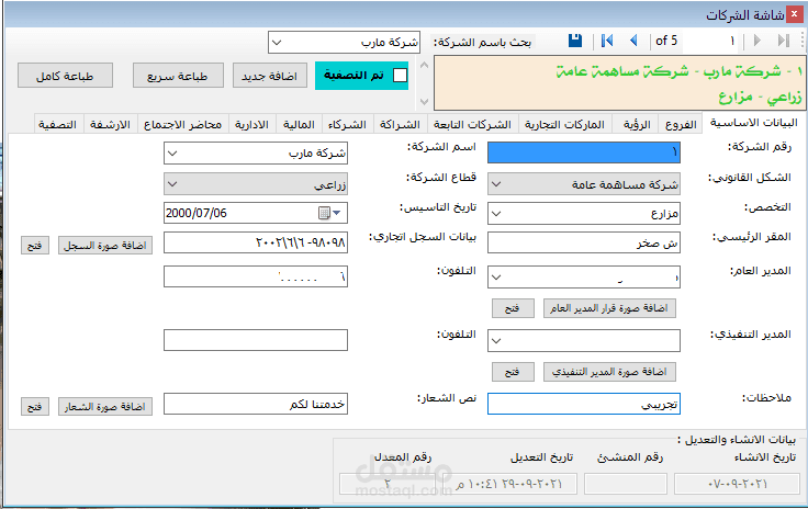 نظام قطاع الاستثمار (Investment Sector System)