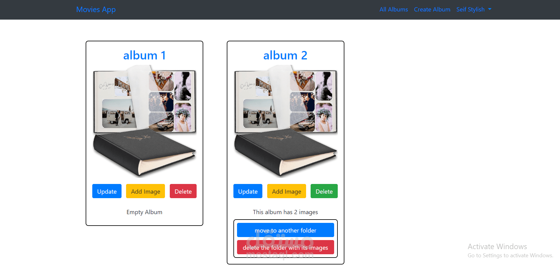Album Application