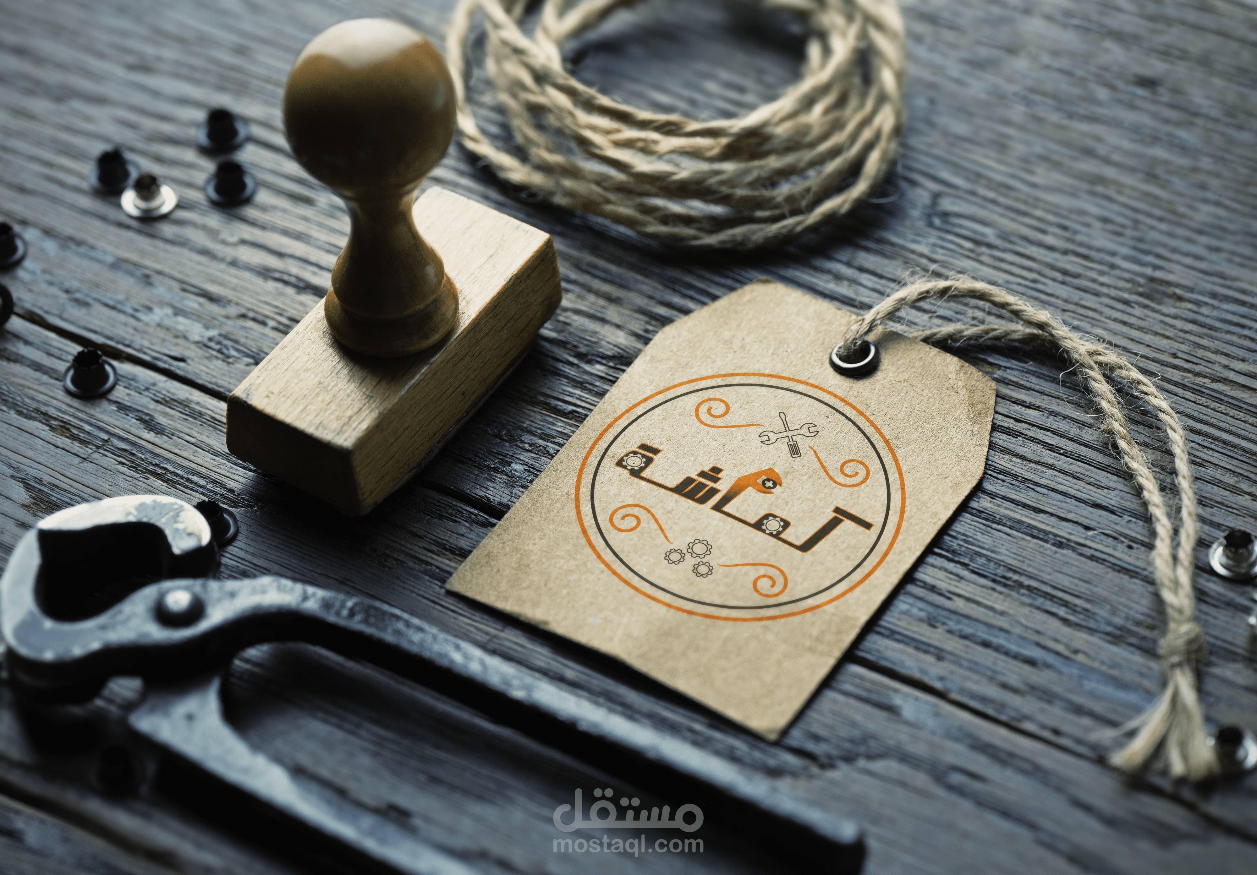 لوجو (شعار) مركز كماشة لصاينة السيارات