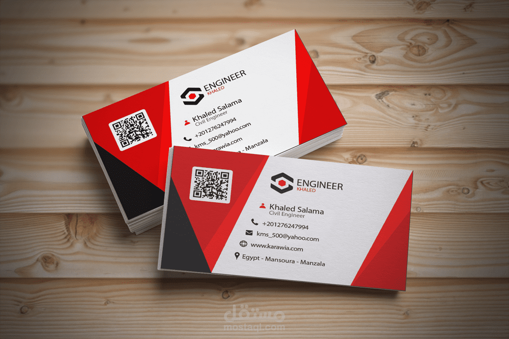 تصميم كرت بزنس