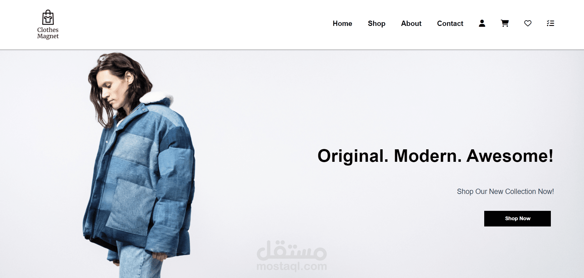 e-commerce store