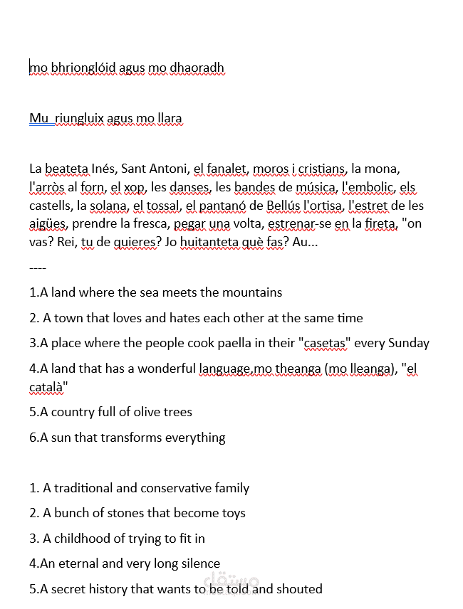 ترجمة وكتابة محتوي مسرحي