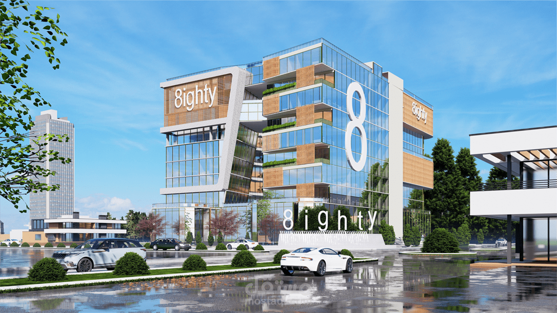 EIGHTY - تصميم مبني اداري في 6 أكتوبر
