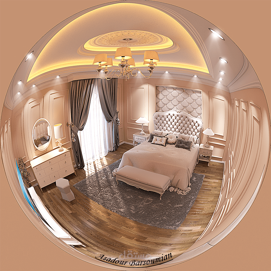 تصميم وديكور غرفة نوم