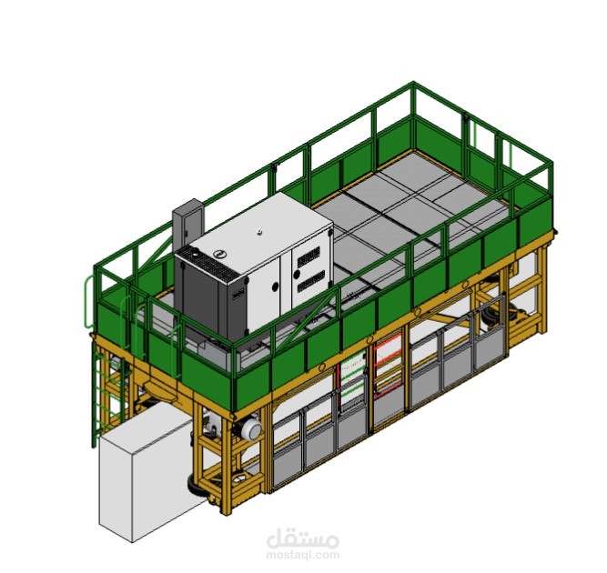 Monorail Service Electrical Vehicle 2
