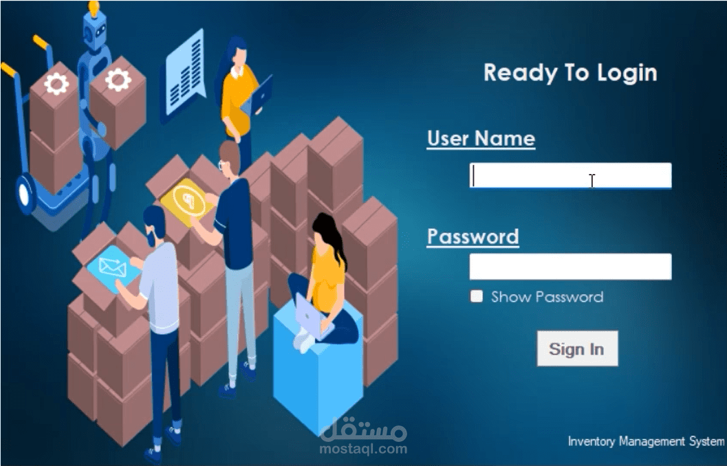 Inventory Management System using Windows form