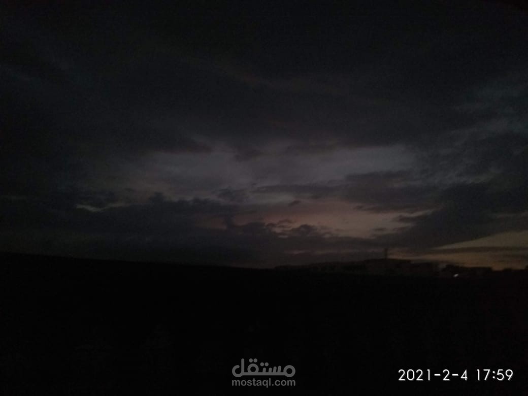 ليلة عاصفة