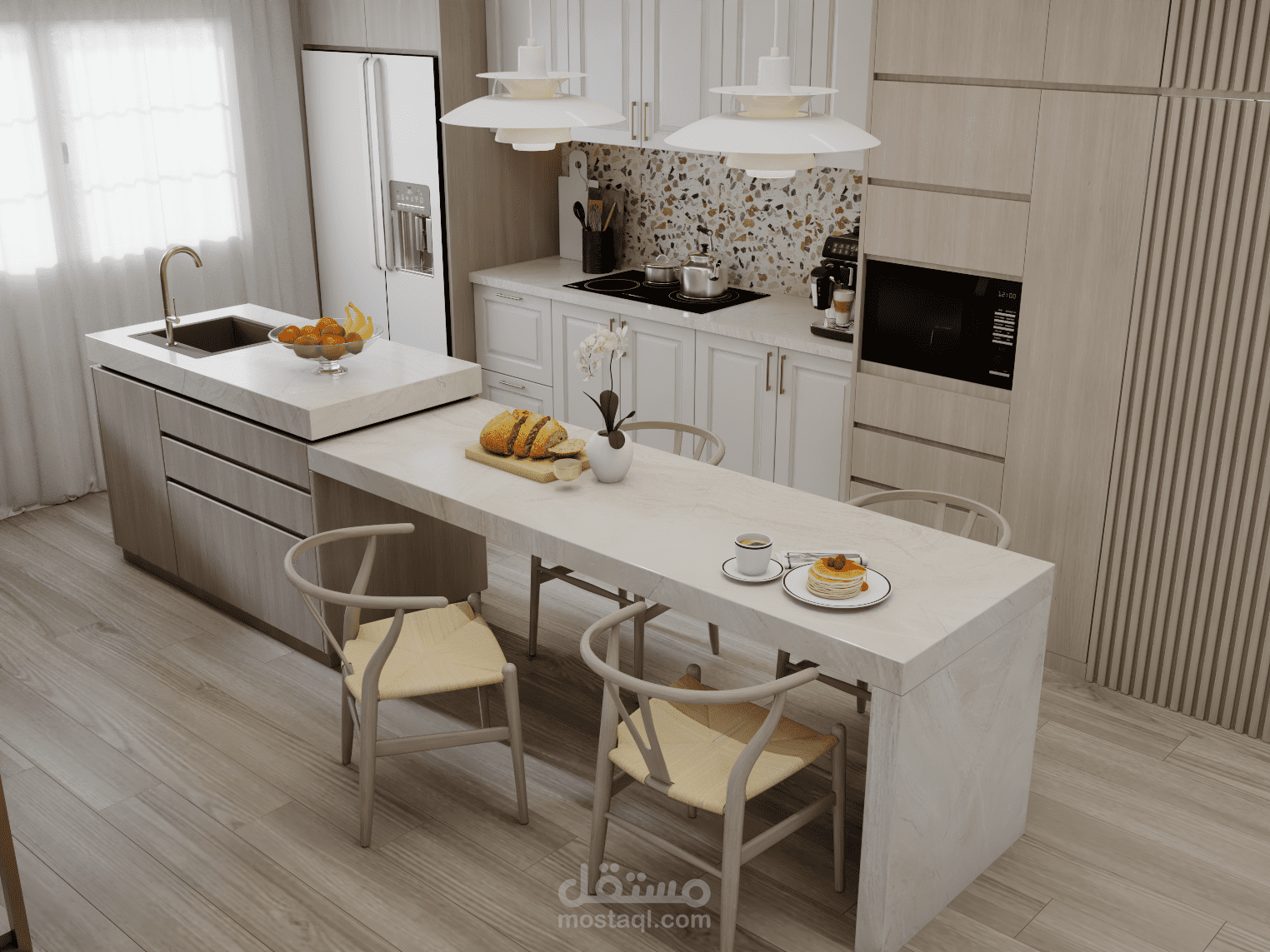تصميم شقة سكنية