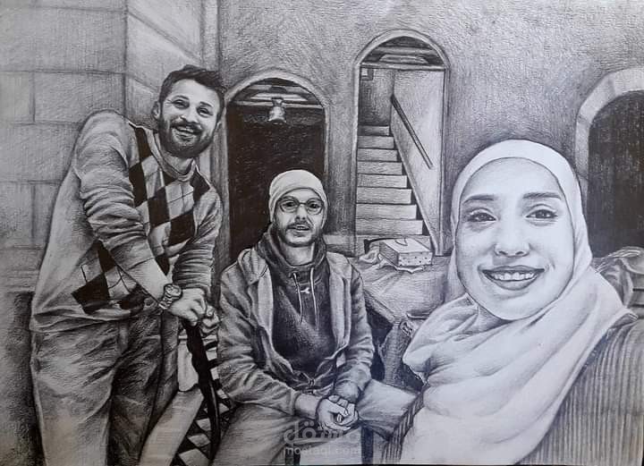 رسم بالرصاص