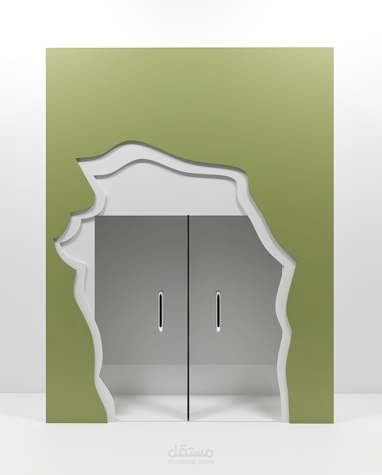 تصميم واجهة مطعم