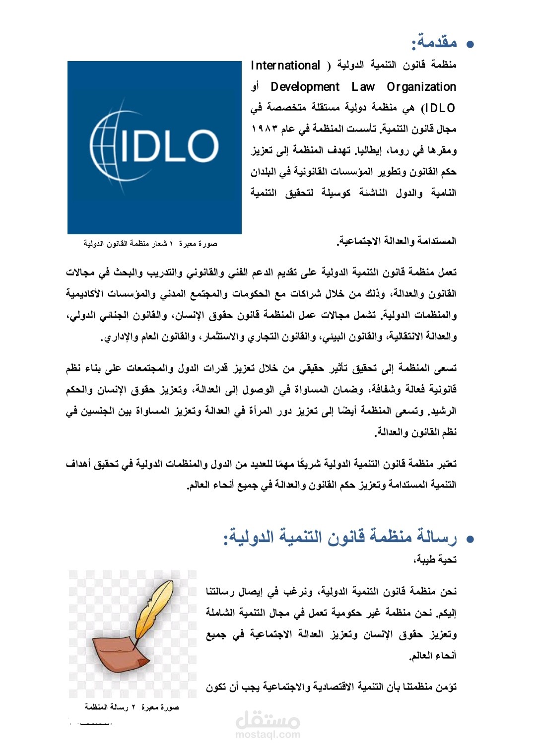 منظمة قانون التنمية الدولية