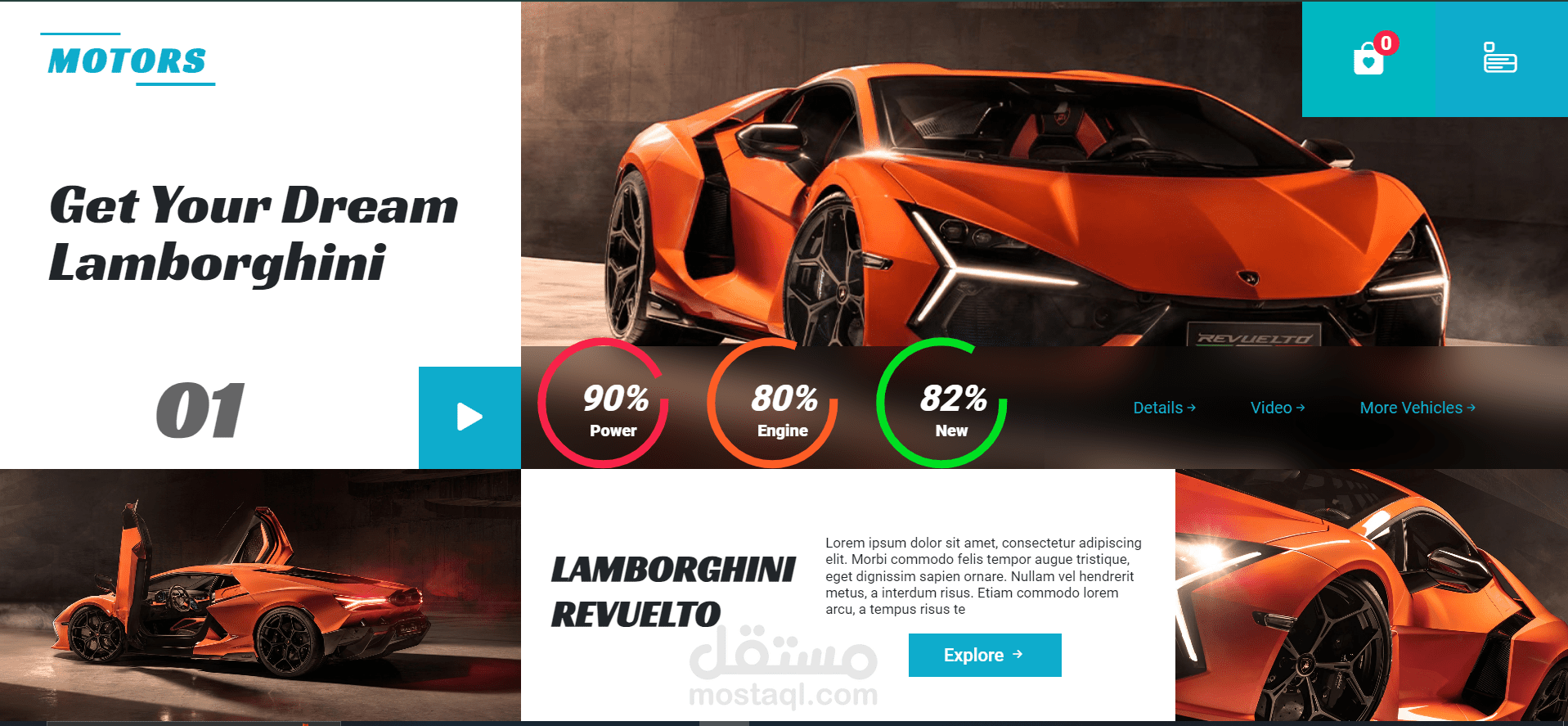 Sports Car Wbsite