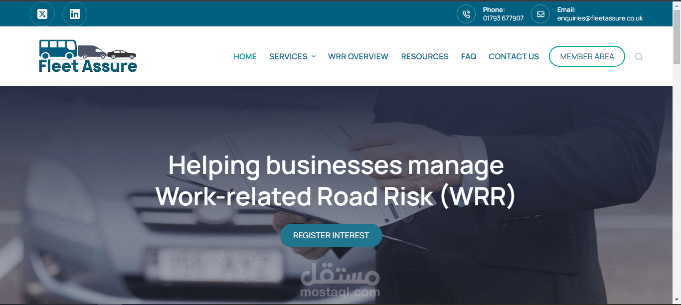 Fleet Assure Website
