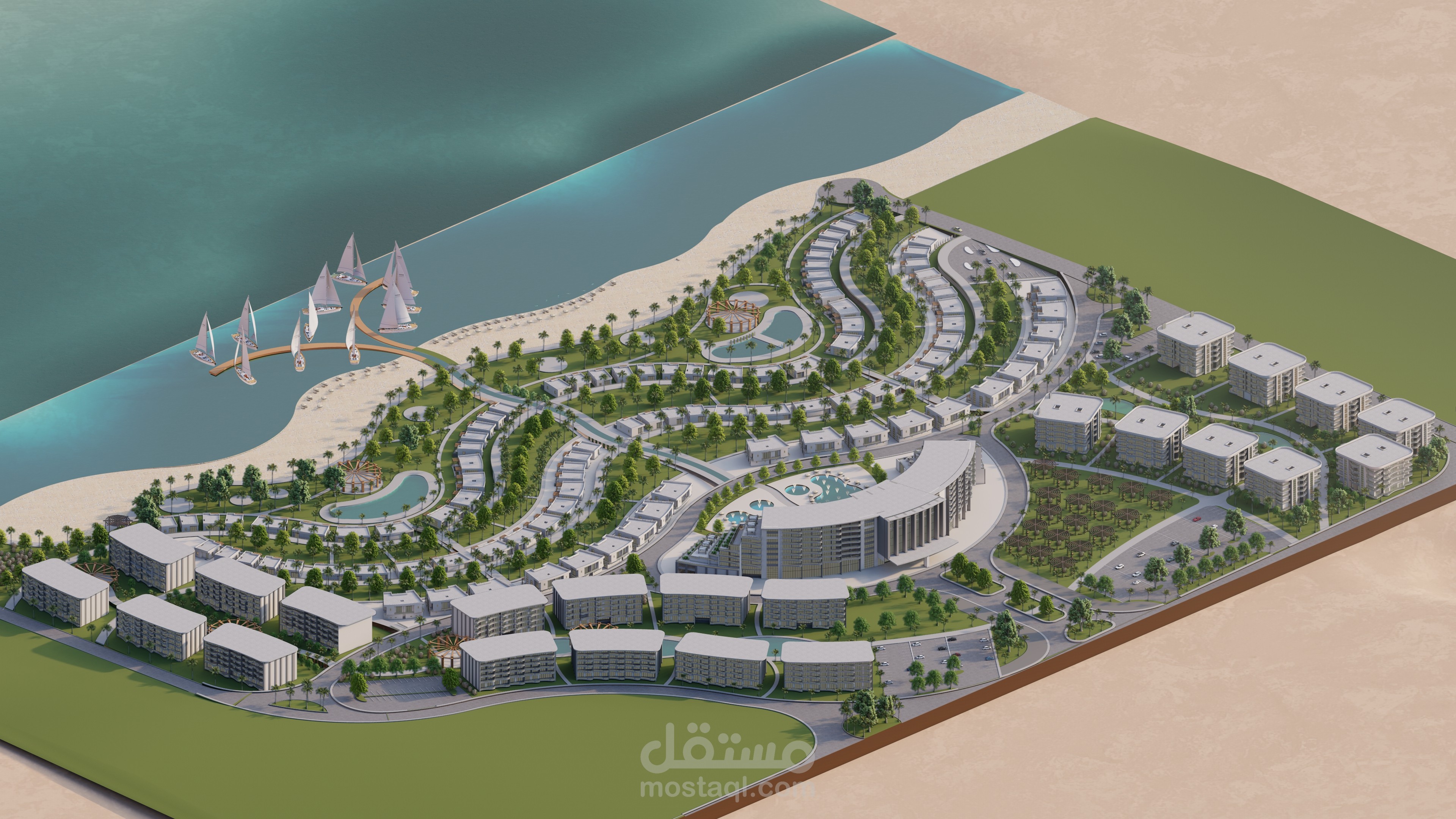 قرية سكنية اولامبية استثمارية