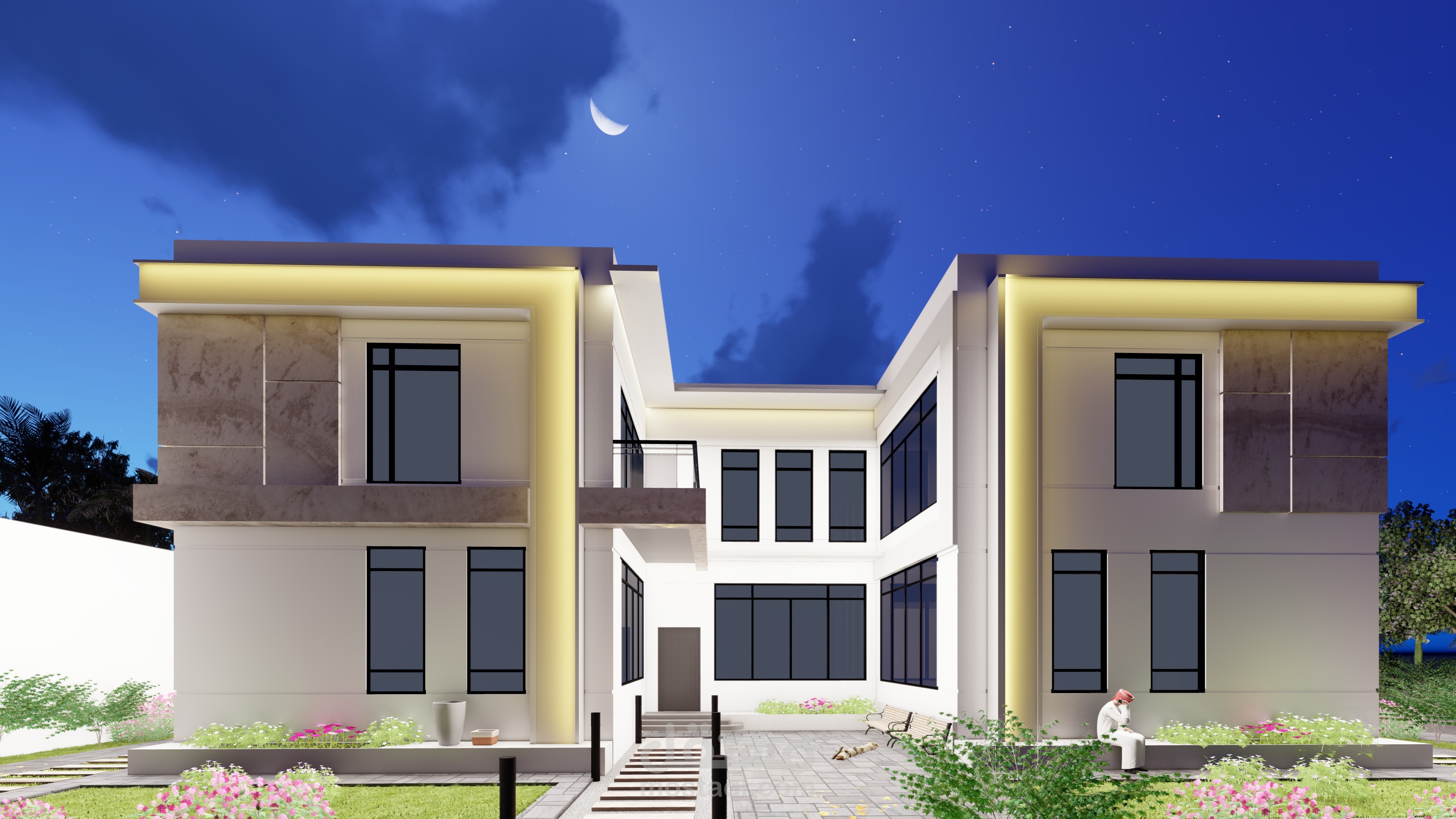 Exterior Design Modern : Villa