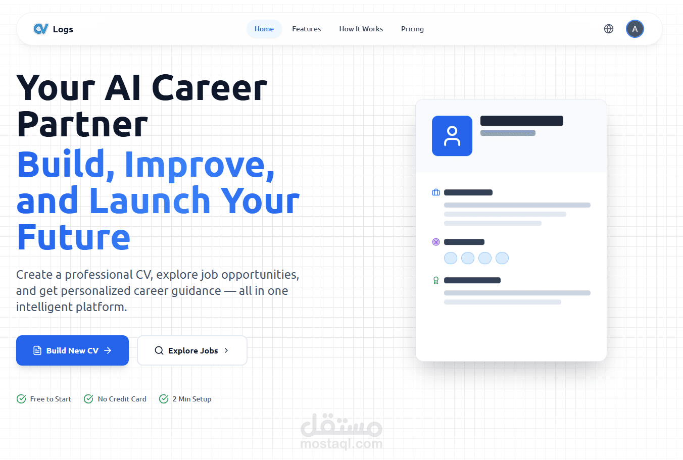 CVLogs – منصة ذكية لإنشاء وإدارة السير الذاتية