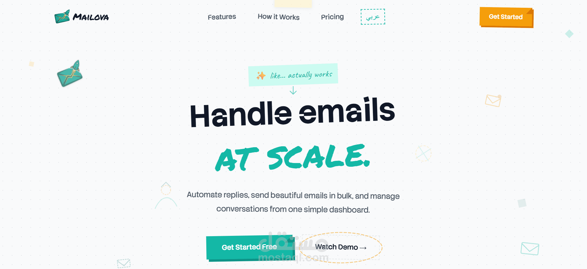 Mailova – منصة لإدارة البريد الإلكتروني بسهولة