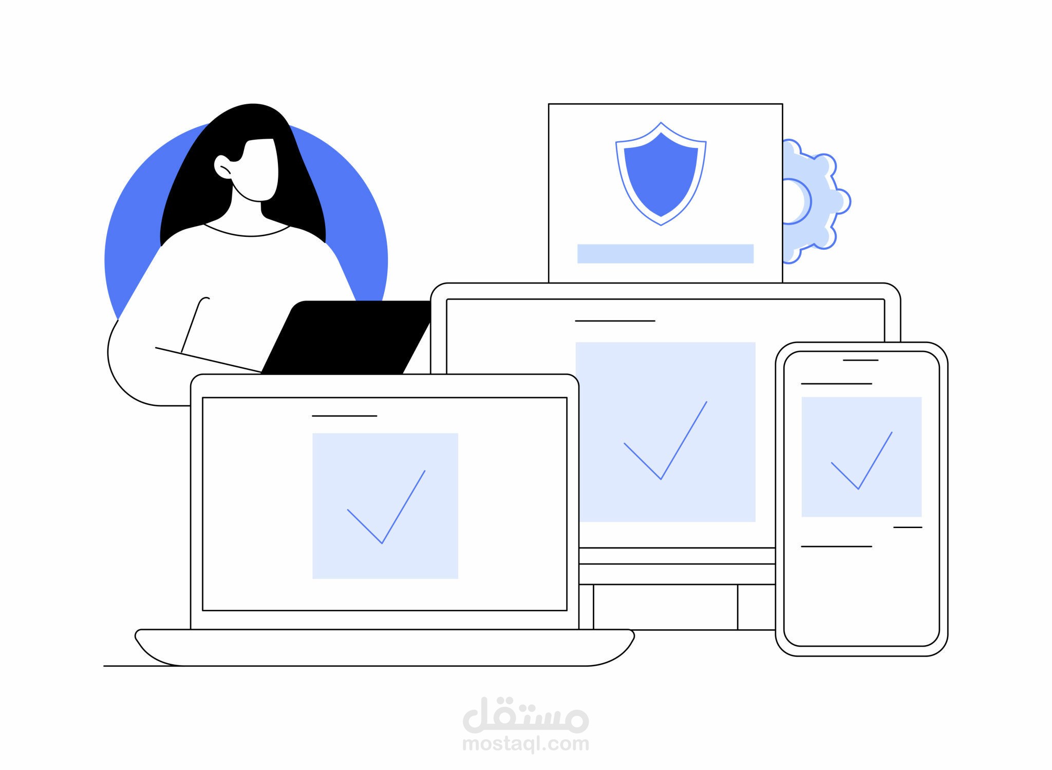 تنسيق طلبات العملاء (microsoft word)