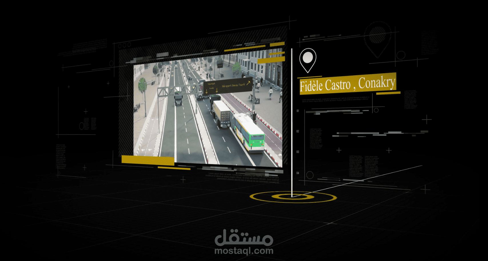 3D SIMULATION - Highway New tech | مستقل
