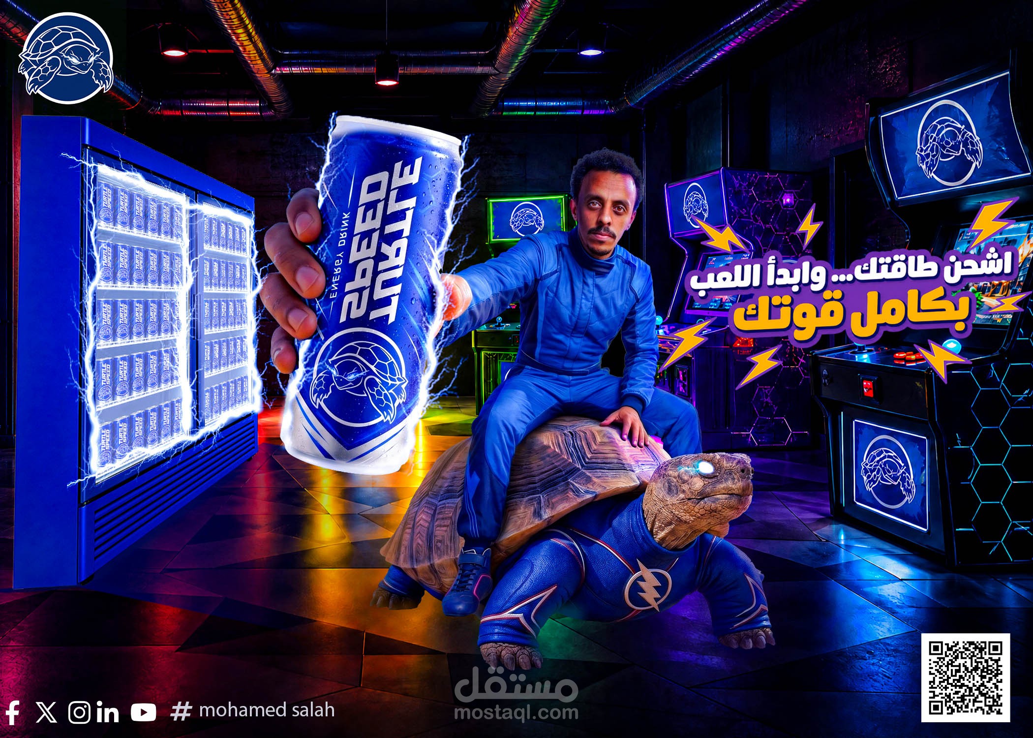 TURTLE Energy Drink – Gaming Energy Campaign