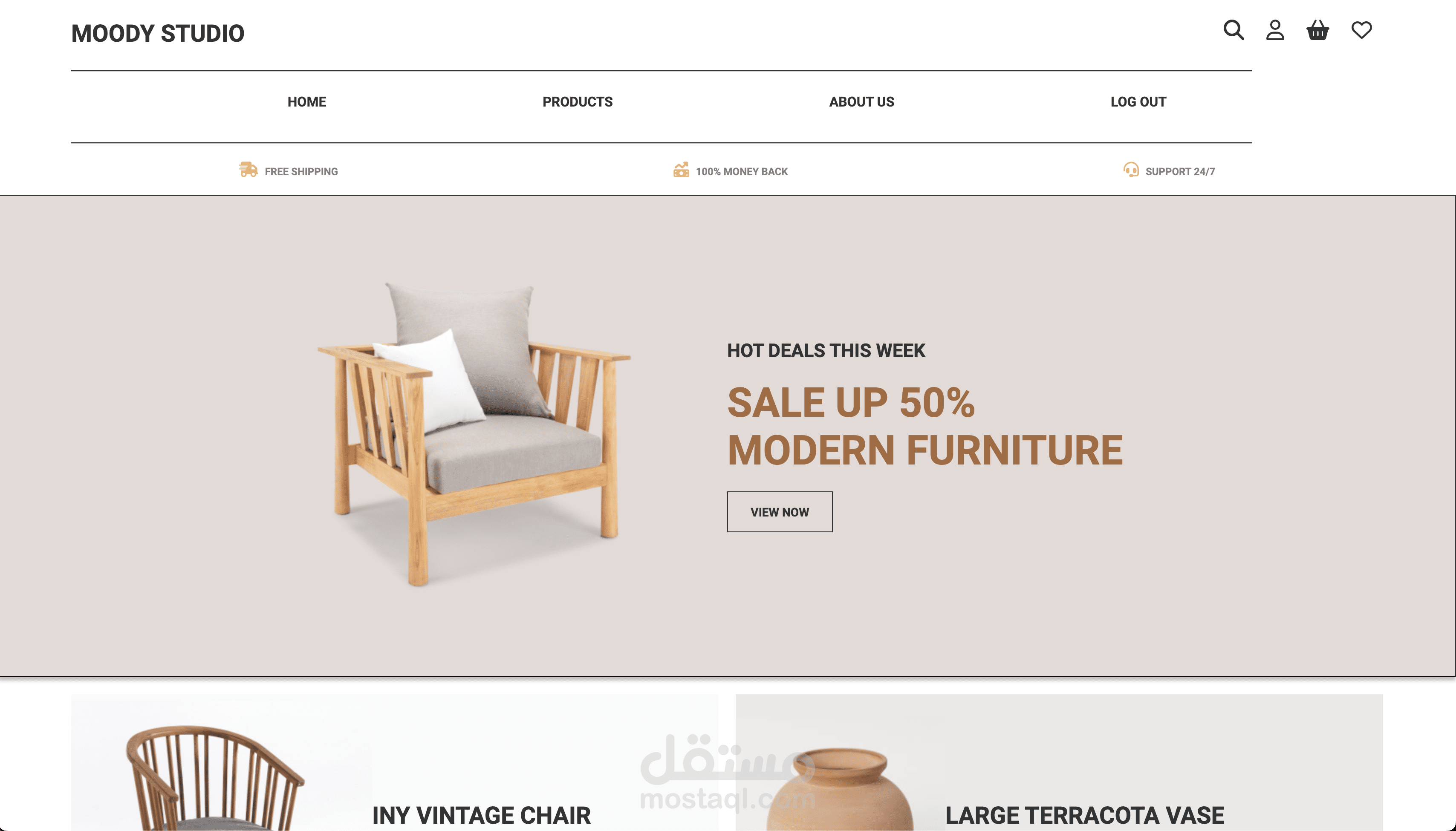 e-commerce website